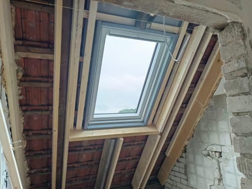 Dachfenster Einbau